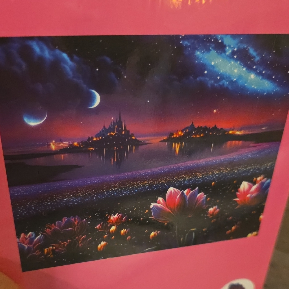 Tranquil Tulip Sea Puzzle - 200 Wooden Pieces - MYS AURORA- NEW Sealed